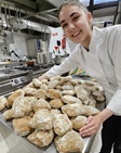 At our Restaurant you will find homemade artisanal bread and focaccia produced with sourdough and type "1" and seed flours of high quality from Molino Squillario of Cuneo.